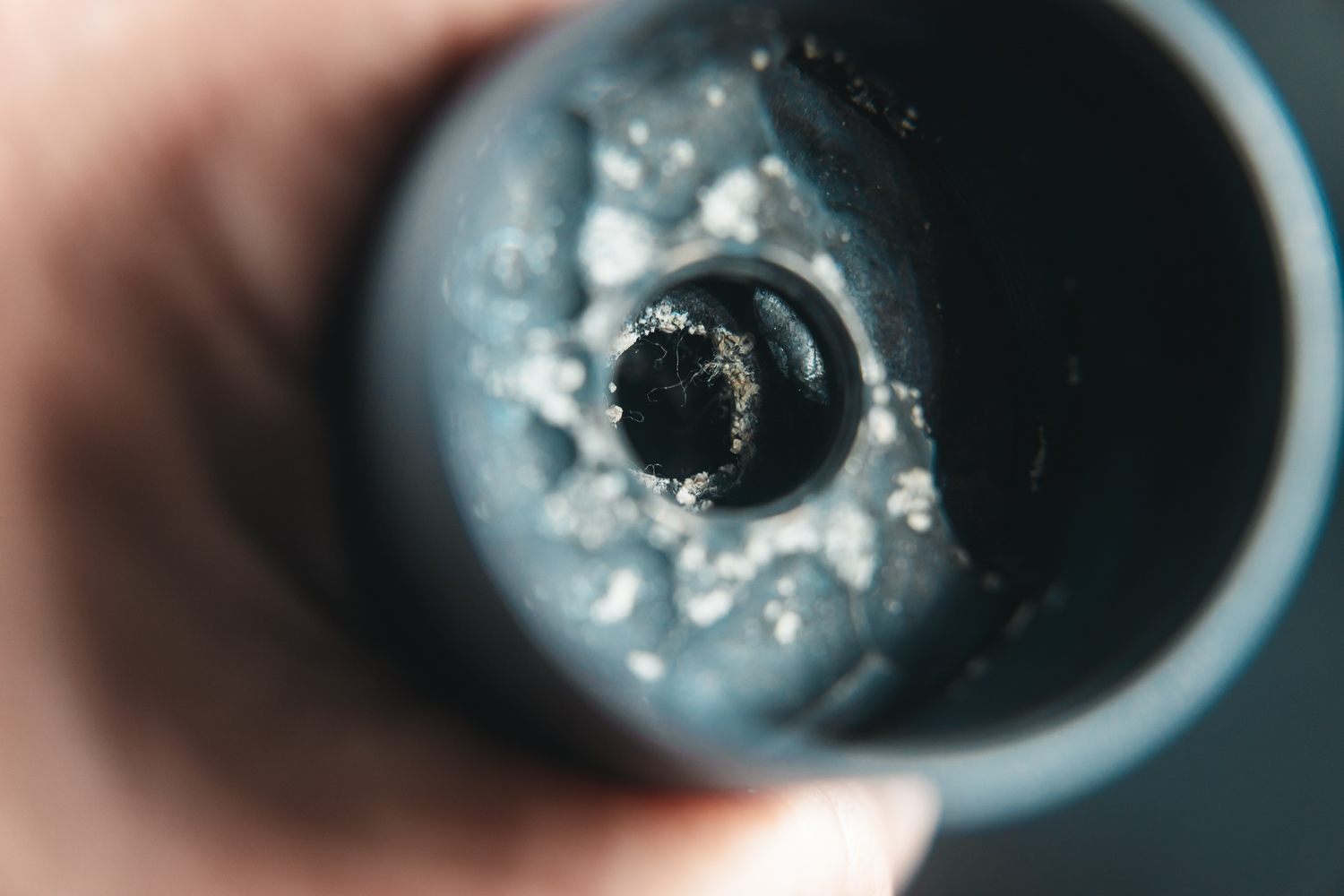 White crystals in Stalon silencer